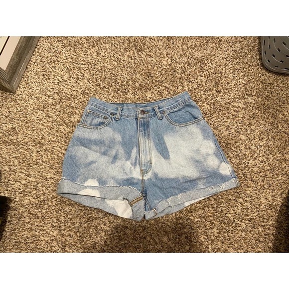 Vintage Pants - Gitano Denim Acid Wash Mom Shorts VTG
